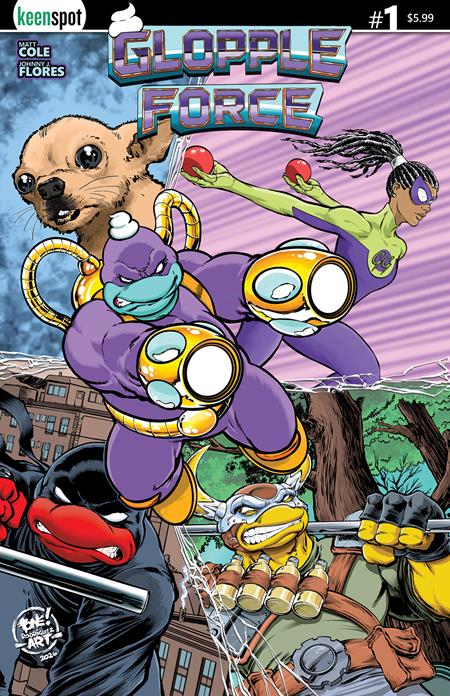 Cover of Glopple Force #1 CVR B Tone Rodriguez VAR, cover art by Tone Rodriguez