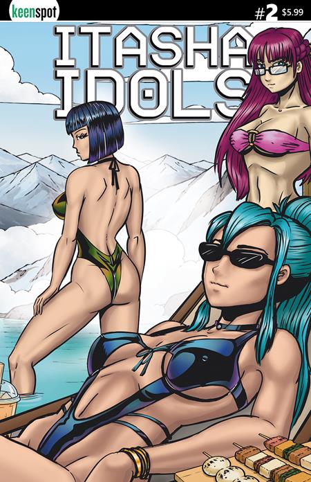 Cover of Itasha Idols #2 CVR C Mike White Everything Is Just Fine VAR, cover art by Mike White