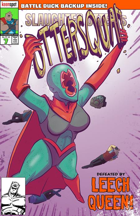 Cover of Otter Squad #7 CVR B J Hammond Uncanny #135 Homage VAR, cover art by J. Hammond
