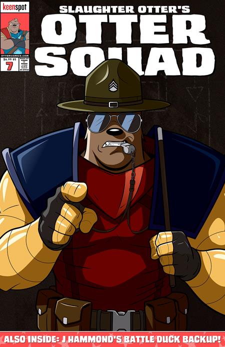 Cover of Otter Squad #7 CVR C Mike Lemay Major Malfunction VAR, cover art by Mike Lemay