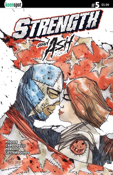 Cover of Strength & Ash #5 CVR A Stefano Cardoselli Francesca Perillo Lovers, cover art by Stefano Cardoselli, Francesca Peri