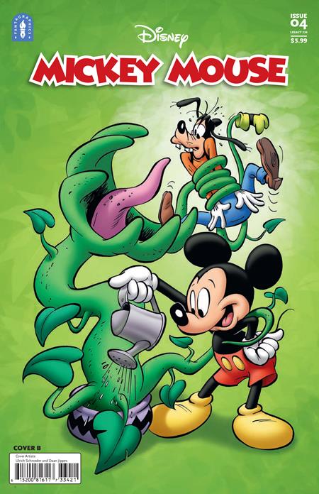 Cover of Mickey Mouse Legacy #334 The Amorphium Menace CVR B Daan Jippes Ulrich Schroeder VAR, cover art by Daan Jippes, Ulri