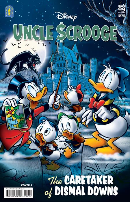 Cover of Uncle Scrooge Legacy #469 Caretaker Of Dismal Downs CVR A Andrea Freccero, cover art by Andrea Freccero