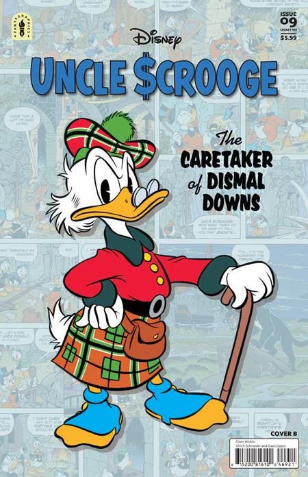 Cover of Uncle Scrooge Legacy #469 Caretaker Of Dismal Downs CVR B Daan Jippes Ulrich Schroeder VAR, cover art by Daan Jippes