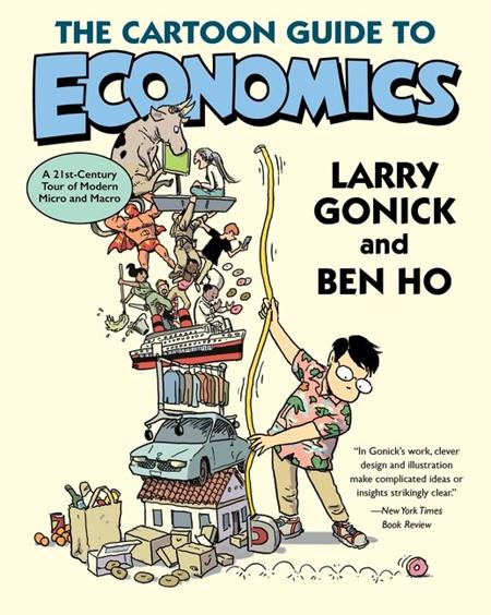 Cover of Cartoon Guide To Economics TP, cover art by Larry Gonick