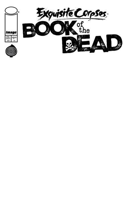 Cover of Exquisite Corpses Book Of The Dead #1 (One-Shot) CVR D Blank Sketch VAR (MR), cover art by Blank Sketch