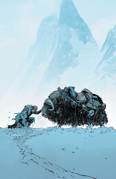 Cover of Territory #1 (Of 5) CVR E Philippe Xavier Virgin VAR, cover art by Philippe Xavier