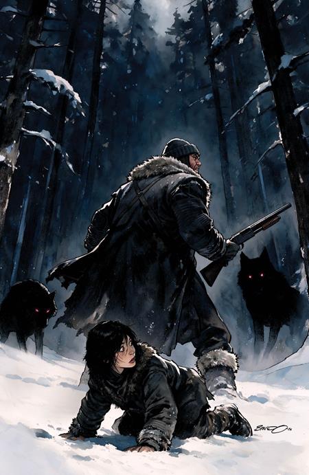 Cover of Territory #1 (Of 5) CVR F Brandon Peterson Virgin VAR, cover art by Brandon Peterson