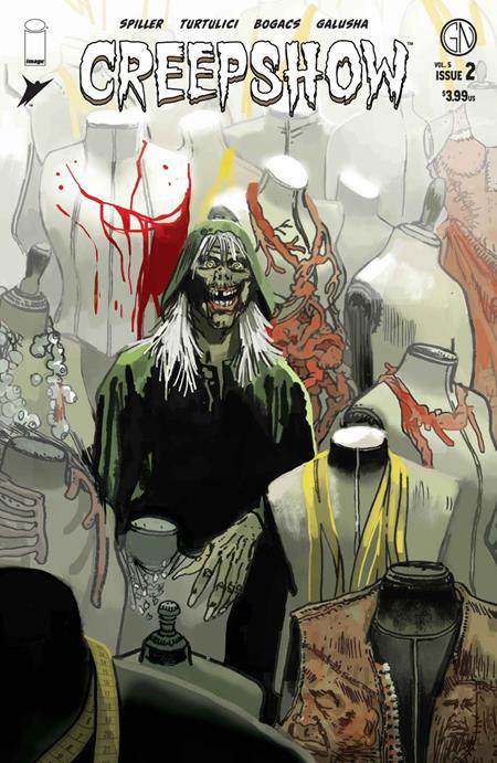 Cover of Creepshow Vol 05 #5 (Of 5) CVR B Adriano Turtulici VAR (MR), cover art by Adriano Turtulici