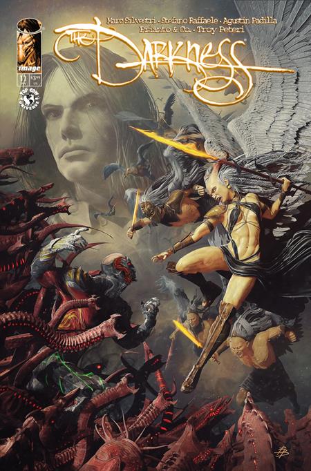 Cover of Darkness (2025) #11 CVR B Bjorn Barends VAR, cover art by Björn Barends