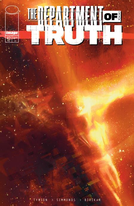 Cover of Department Of Truth #42 CVR A Martin Simmonds (MR), cover art by Martin Simmonds
