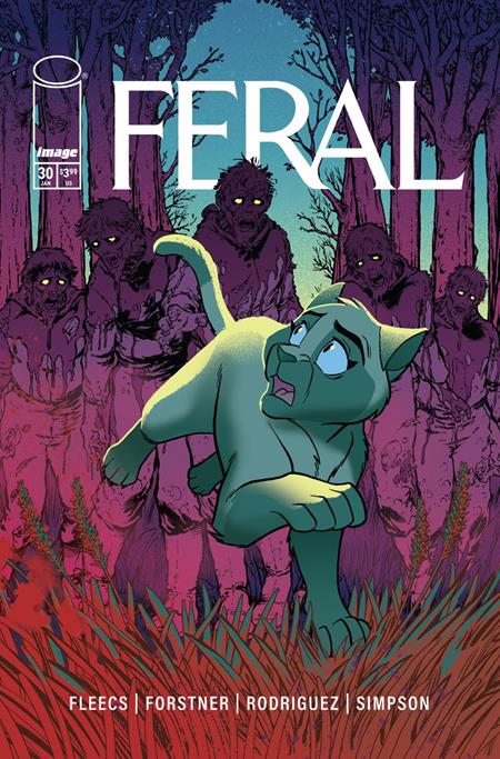 Cover of Feral #30 CVR A Trish Forstner & Tone Rodriguez, cover art by Trish Forstner, Tone Rodriguez, Tony Fleecs