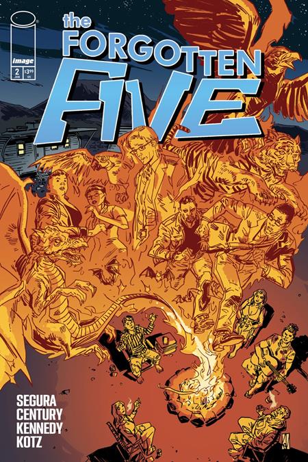 Cover of Forgotten Five #2 CVR A Dean Kotz, cover art by Dean Kotz