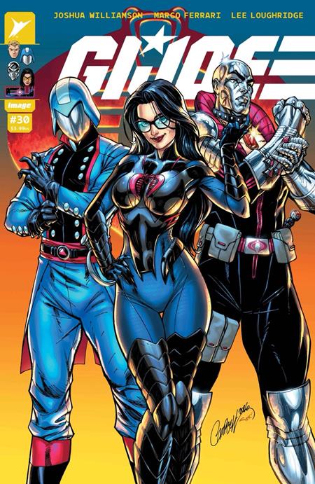 Cover of Gi Joe #30 CVR B J Scott Campbell & Alex Sinclair VAR, cover art by J. Scott Campbell, Alex Sinclair