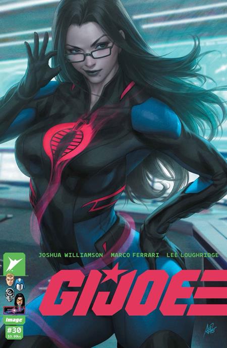 Cover of Gi Joe #30 CVR C Stanley Artgerm Lau VAR, cover art by Stanley Artgerm Lau