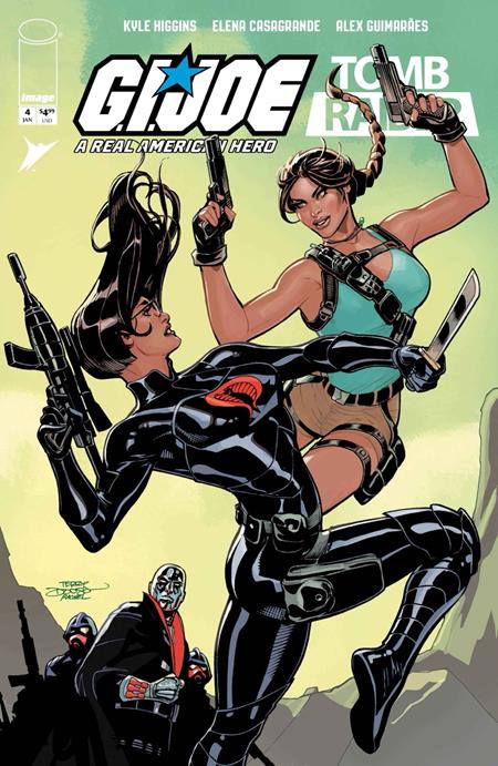 Cover of Gi Joe A Real American Hero Tomb Raider #4 (Of 5) CVR B Terry Dodson & Rachel Dodson VAR, cover art by Terry Dodson,