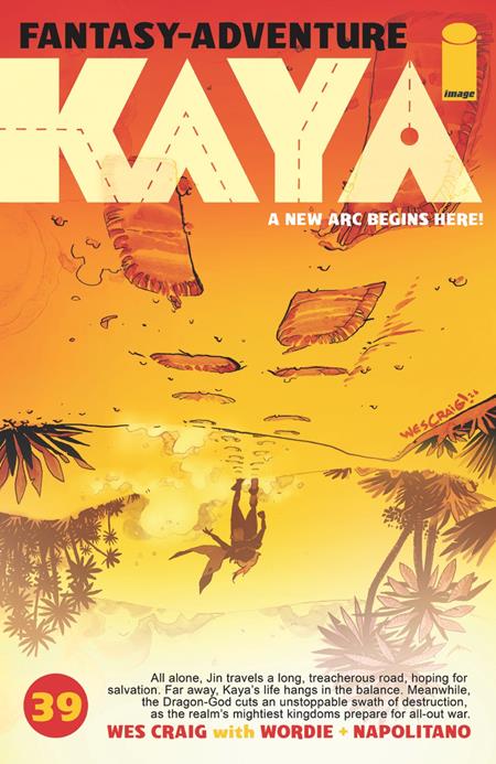 Cover of Kaya #39 CVR A Wes Craig, cover art by Wes Craig