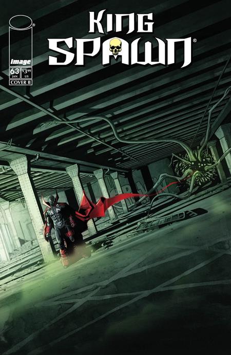 Cover of King Spawn #63 CVR B Lee Carter VAR, cover art by Lee Carter