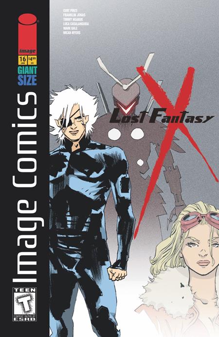 Cover of Lost Fantasy #16 CVR B Luca Casalanguida Homage VAR, cover art by Luca Casalanguida