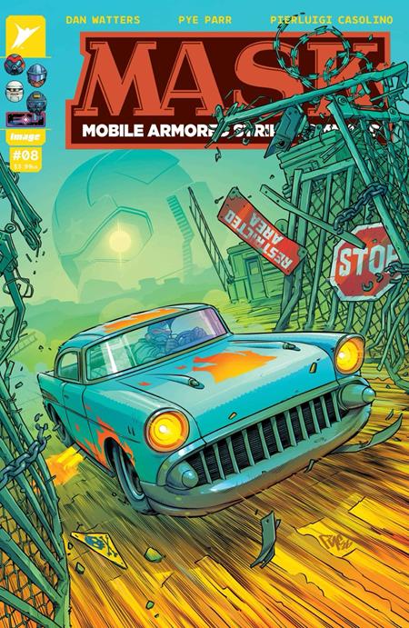 Cover of Mask #8 CVR A Pye Parr, cover art by Pye Parr