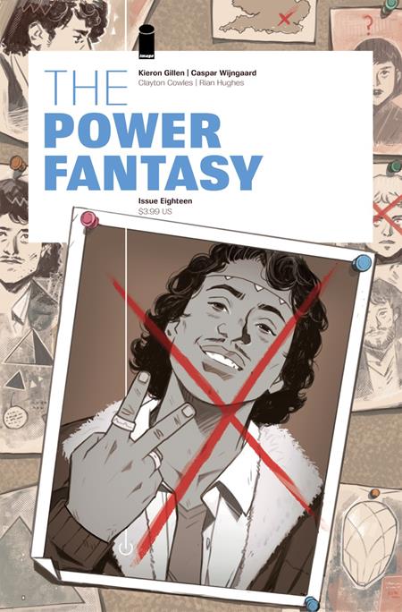 Cover of Power Fantasy #18 CVR A Caspar Wijngaard (MR), cover art by Caspar Wijngaard