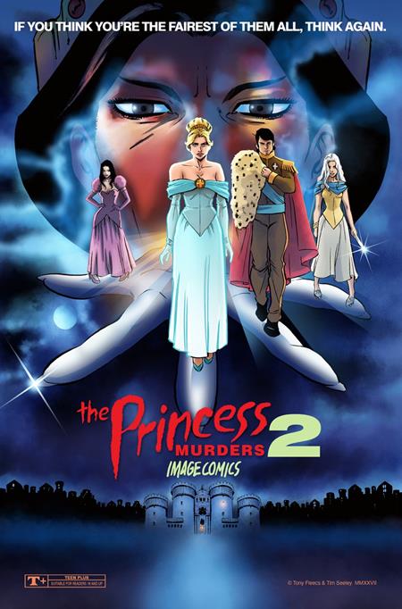 Cover of Princess Murders #2 CVR C Tim Seeley & Allen Passalaqua Nightmare On Elm Street 3 Horror Homage VAR, cover art by Ti
