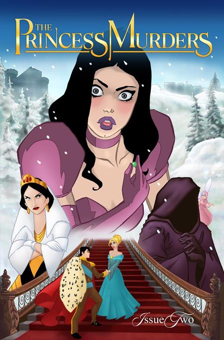 Cover of Princess Murders #2 CVR D Tim Seeley & Allen Passalaqua Anastasia Animation Homage VAR, cover art by Tim Seeley, All