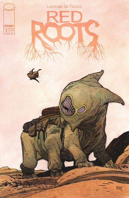 Cover of Red Roots #8 CVR B Gabriel Walta VAR, cover art by Gabriel Walta