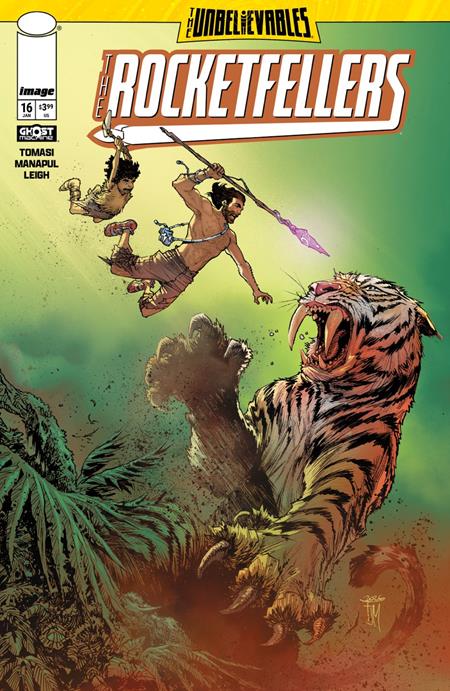 Cover of Rocketfellers #16 CVR A Francis Manapul, cover art by Francis Manapul