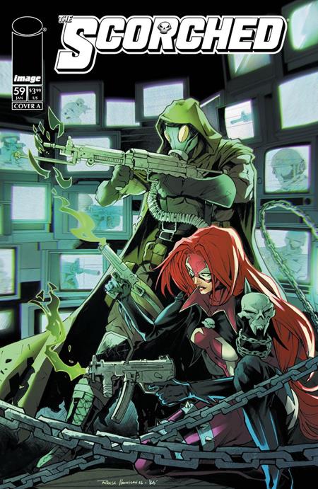 Cover of Spawn Scorched #59 CVR A Igor Monti, cover art by Igor Monti