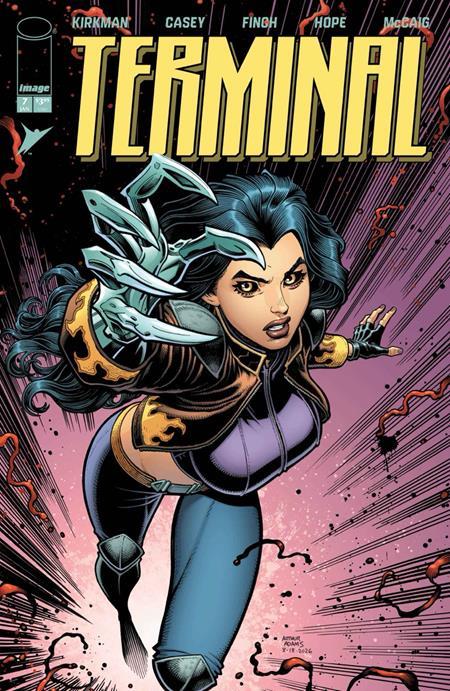 Cover of Terminal #7 CVR B Arthur Adams & Dave Mccaig VAR (MR), cover art by Arthur Adams, Dave McCaig