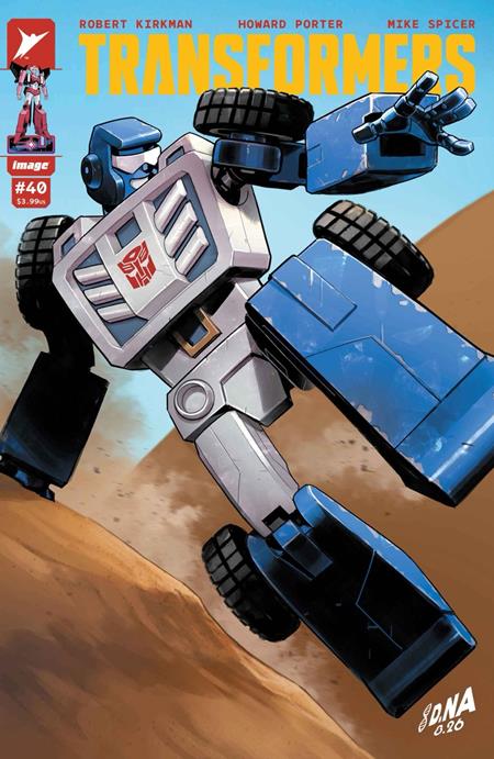 Cover of Transformers #40 CVR C David Nakayama VAR, cover art by David Nakayama