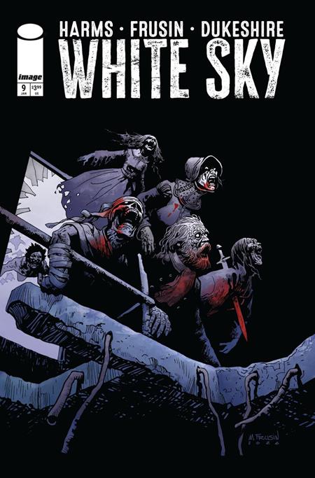 Cover of White Sky #9 CVR A Marcelo Frusin (MR), cover art by Marcelo Frusin