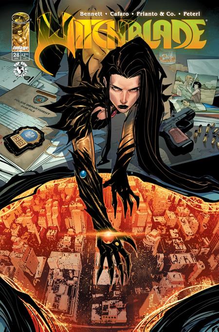Cover of Witchblade #28 CVR A Giuseppe Cafaro & Arif Prianto, cover art by Giuseppe Cafaro, Arif Prianto