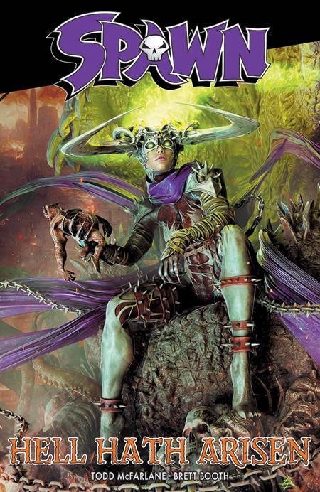Cover of Spawn Hell Hath Arisen TP, cover art by Björn Barends
