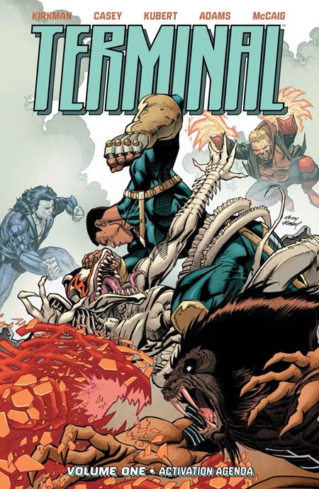Cover of Terminal TP Vol 01 Andy Kubert & Dave Mccaig (MR), cover art by Andy Kubert, Dave McCaig