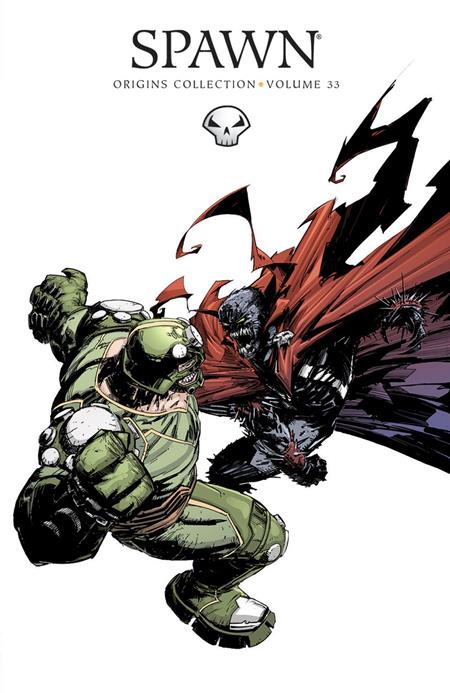 Cover of Spawn Origins TP Vol 33, cover art by Greg Capullo, Todd McFarlane, Jay Fotos