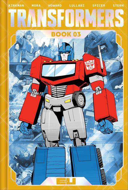 Cover of Transformers Dlx Ed HC Book 03 Dan Mora, cover art by Dan Mora