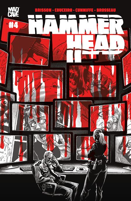 Cover of Hammer Head #4 (Of 5), cover art by Damian Couceiro