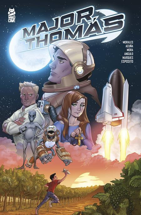 Cover of Major Thomas TP, cover art by Mau Mora