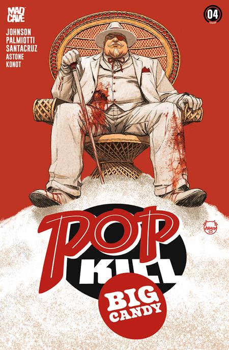 Cover of Pop Kill Big Candy #4 (Of 4) CVR E Dave Johnson Foil VAR (MR), cover art by Dave Johnson