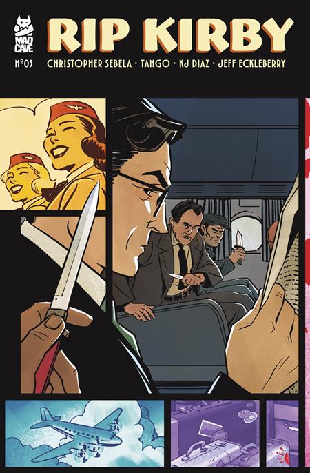 Cover of Rip Kirby #3 CVR A Annie Wu, cover art by Annie Wu