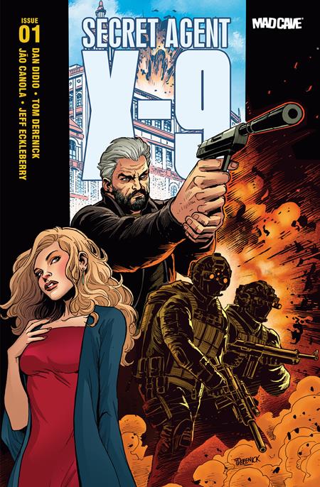 Cover of Secret Agent X9 #1 CVR C Tom Derenick VAR, cover art by Tom Derenick