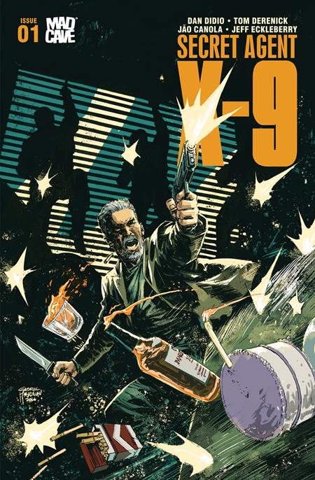 Cover of Secret Agent X9 #1 CVR D Gabriel Hardman VAR, cover art by Gabriel Hardman