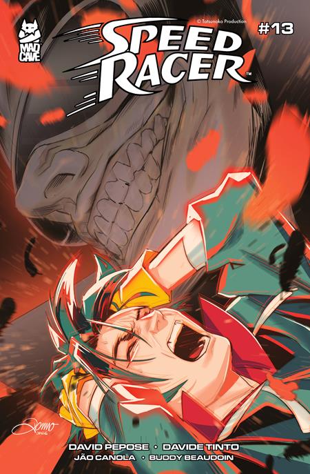 Cover of Speed Racer #13 CVR A Alessio Zonno, cover art by Alessio Zonno