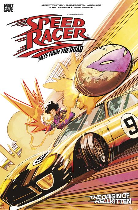 Cover of Speed Racer Tales From The Road The Origin Of Hellkitten (One Shot) CVR A Sebastian Piriz, cover art by Sebastián Pí