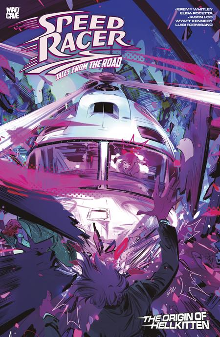 Cover of Speed Racer Tales From The Road The Origin Of Hellkitten (One Shot) CVR B Stefano Simeone VAR, cover art by Stefano 