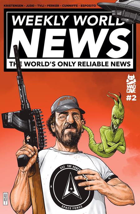 Cover of Weekly World News #2 (Of 6), cover art by M.K. Perker