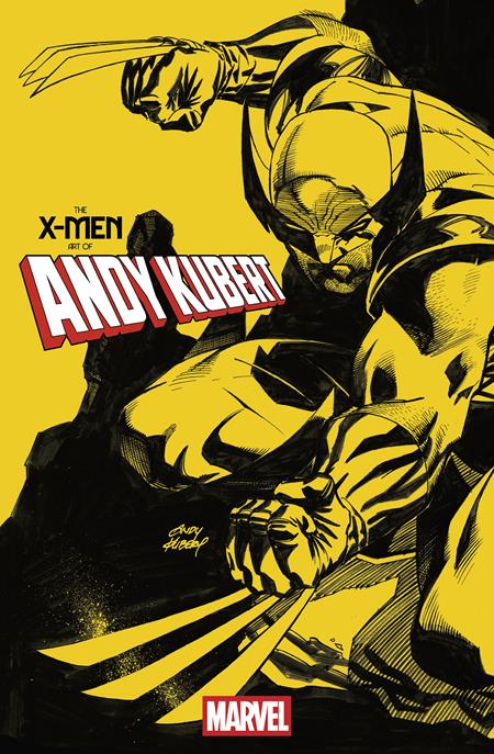 Cover of Xmen Art Of Andy Kubert TP, cover art by Andy Kubert