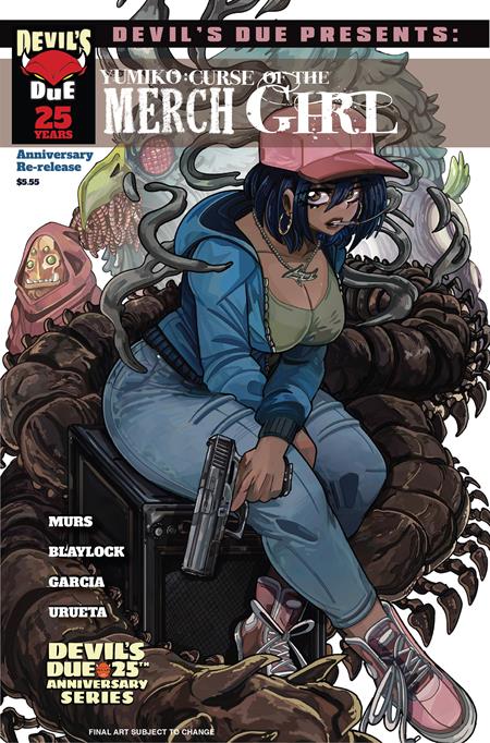 Cover of Devils Due Presents Yumiko Curse Of The Merch Girl (One Shot) CVR B Jose Garcia VAR, cover art by Jose Garcia
